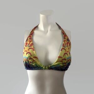 Dolcessa Swimwear Multicolor Bikini Top XL